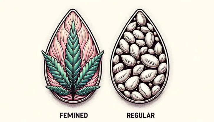 女性化种子和普通种子区别